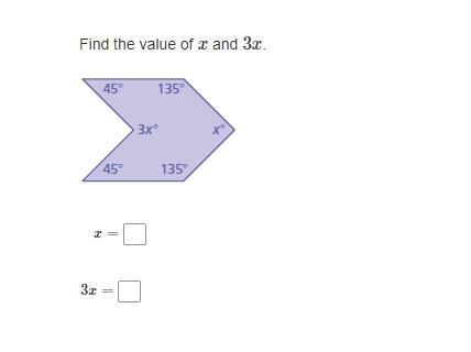 Pls help TvT (x doesn't equal 135 i tried that already)-example-1