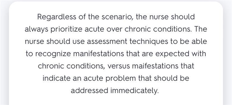 A nurse has just received report on four clients. How can the nurse use the prioritization-example-1