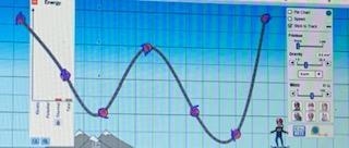 What does increasing the friction of the surface do to the skater’s speed?-example-1