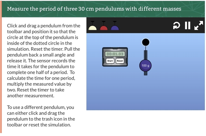 Did the period of the pendulum swing depend on the mass of the bob? On the length-example-1