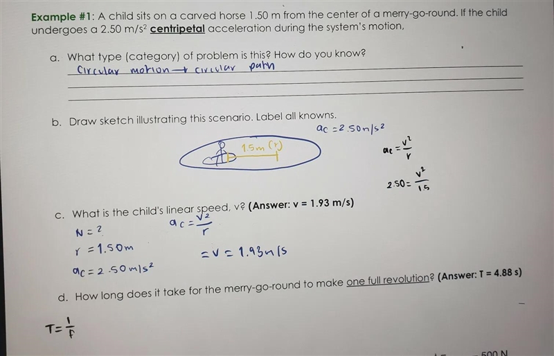 Need help with promblem d, I think I have the correct formula for this example.-example-1