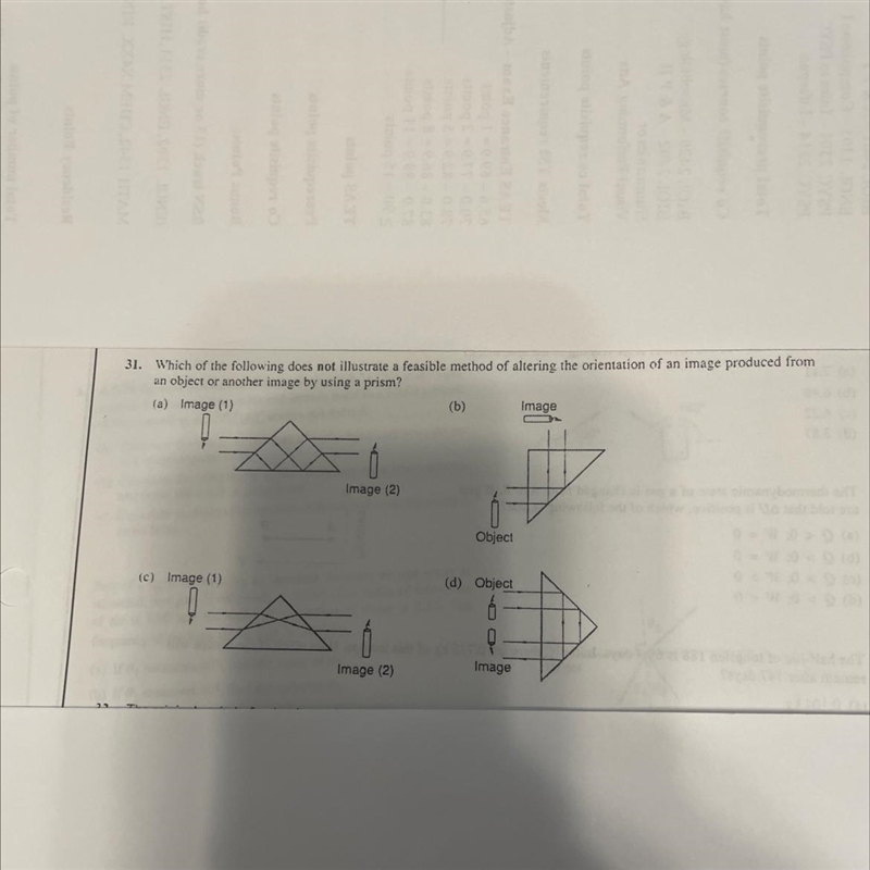 Which of the following does NOT illustrate a feasible method of altering the orientation-example-1