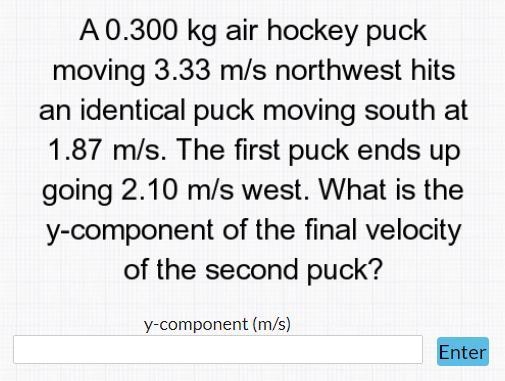 I need to figure out this type of 2-d momentum question, I attached the one I'm stuck-example-1