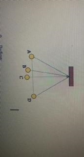 Explain the potential energy and kinetic energy at each point on the pendulum-example-1