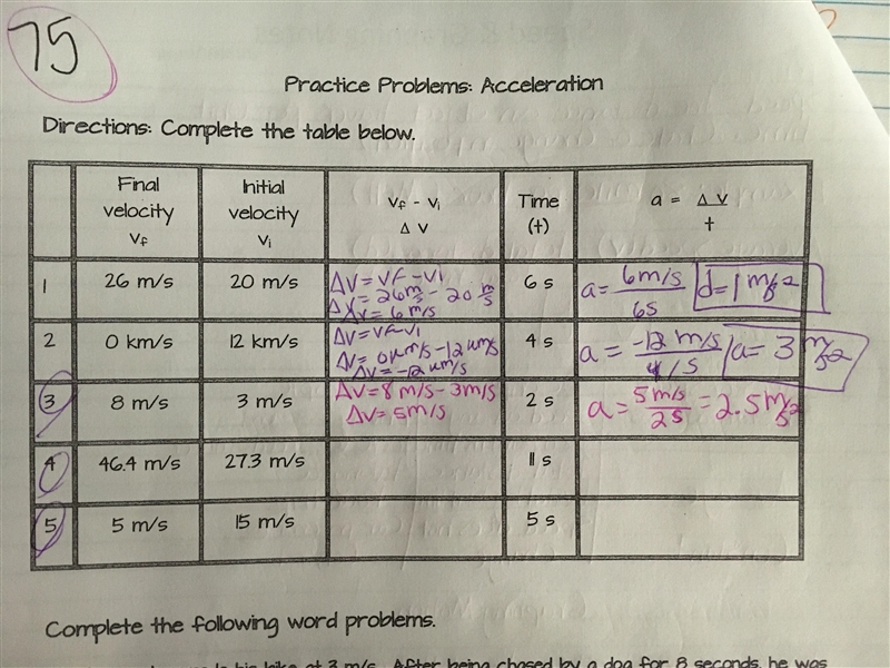 I need help on question 4 The value of time is 11 second.-example-1