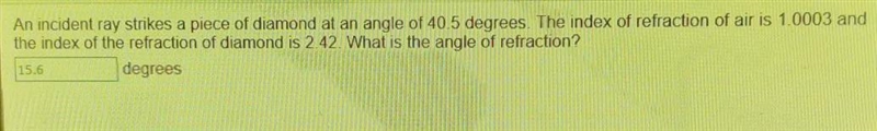 Hi, I'm confused on how to get 15.6 from this question.-example-1