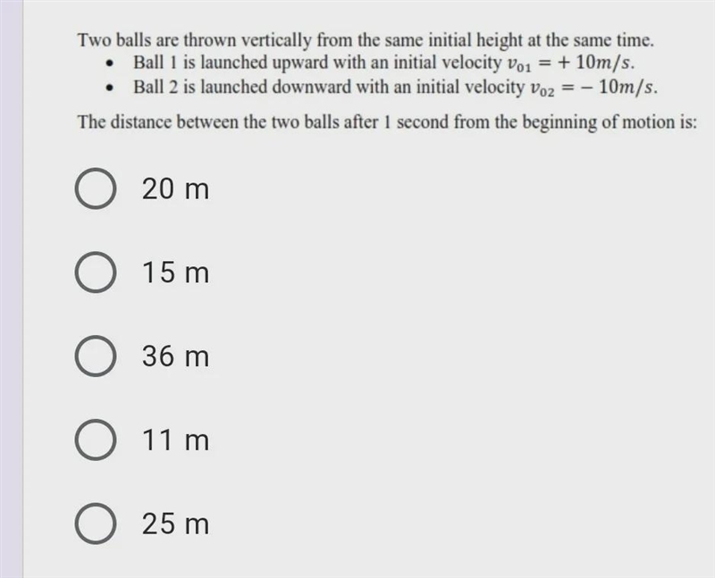 itial height at Two balls are thrown vertically from the same • Ball I is launched-example-1