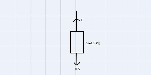 FIGURE 2 shows a 1.5 kg block is hung by a light string which is wound around a smooth-example-1