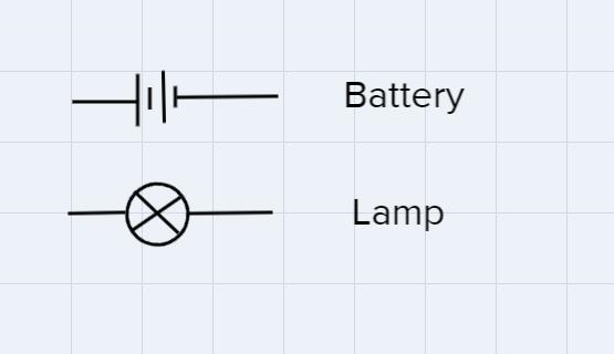 3. battery and three lamps connected in parallelcreate a diagram-example-1