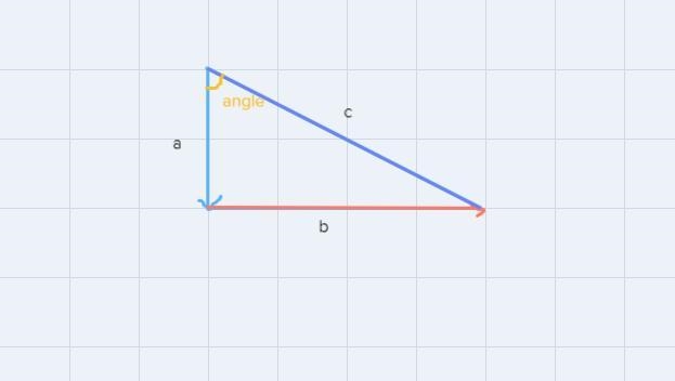 The vector A= 90m/s towards north and vector B = 125 m/s towards west. Find the magnitude-example-2