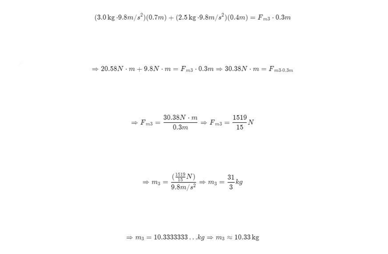 15. In the following figure, assume the mass of the meter stick is negligible and-example-1