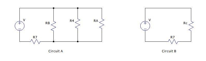 2) Given circuit...V1= 12VR4= 5.00R7= 3.00R2= 4.00R5= 7.00R3= 5.00R6= 3.00R2a) Find-example-1