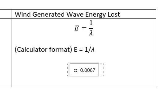 The rate that energy is lost in a wave is inversely proportional to its wavelength-example-4