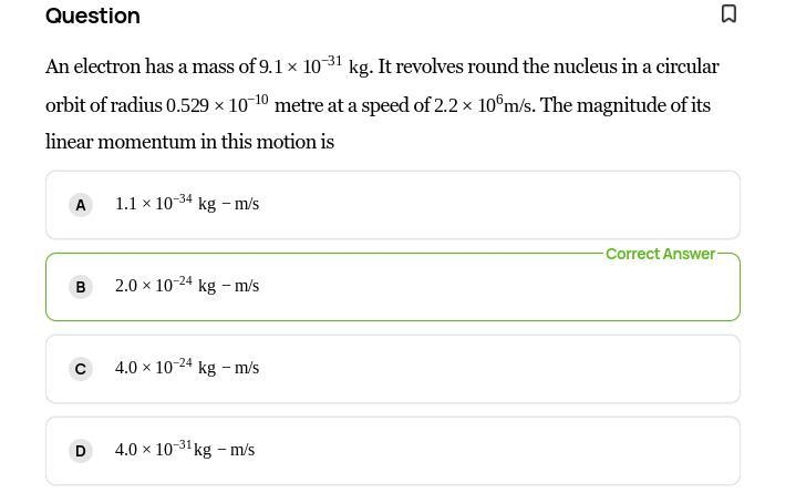 An electron has a mass of 9.1x10^-31 kg and a charge of -1.6x10^-19 C. Suppose you-example-1