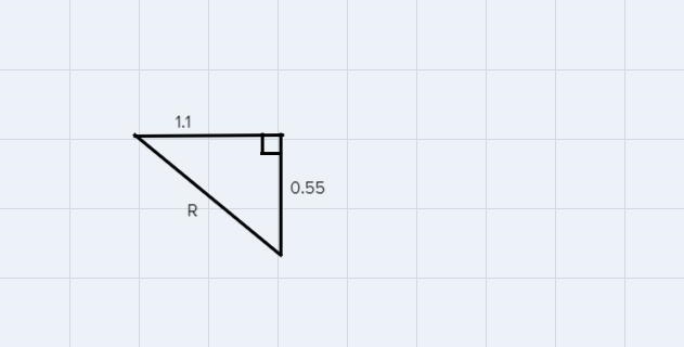 A duck is paddling due East at 1.1 m/s across the river while it flows due South at-example-1