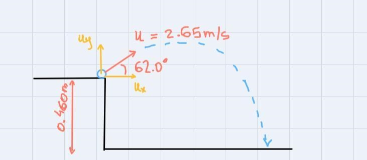 if the seed pod is 0.460M above the ground how long does it take for the seed to landwhat-example-1