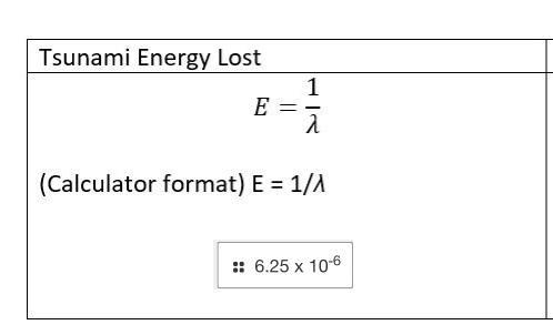 The rate that energy is lost in a wave is inversely proportional to its wavelength-example-1