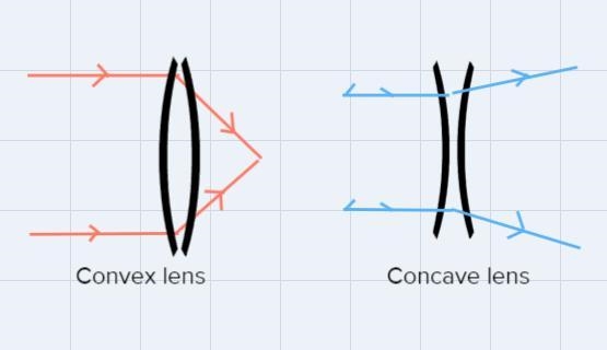 What happens to parallel light rays that pass through a thin convex lens?They remain-example-1