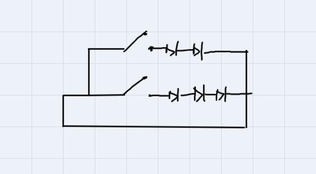 Carlo wants to be able to control 5 different lights in the kitchen. However, 2 of-example-1