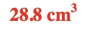 Sodium has a density of 1.95 g/cm3. What is the volume of 56.2 g of sodium?-example-1