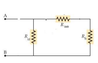 Find the equivalent resistance between points A and B shown in the figure(Figure 1). Consider-example-2