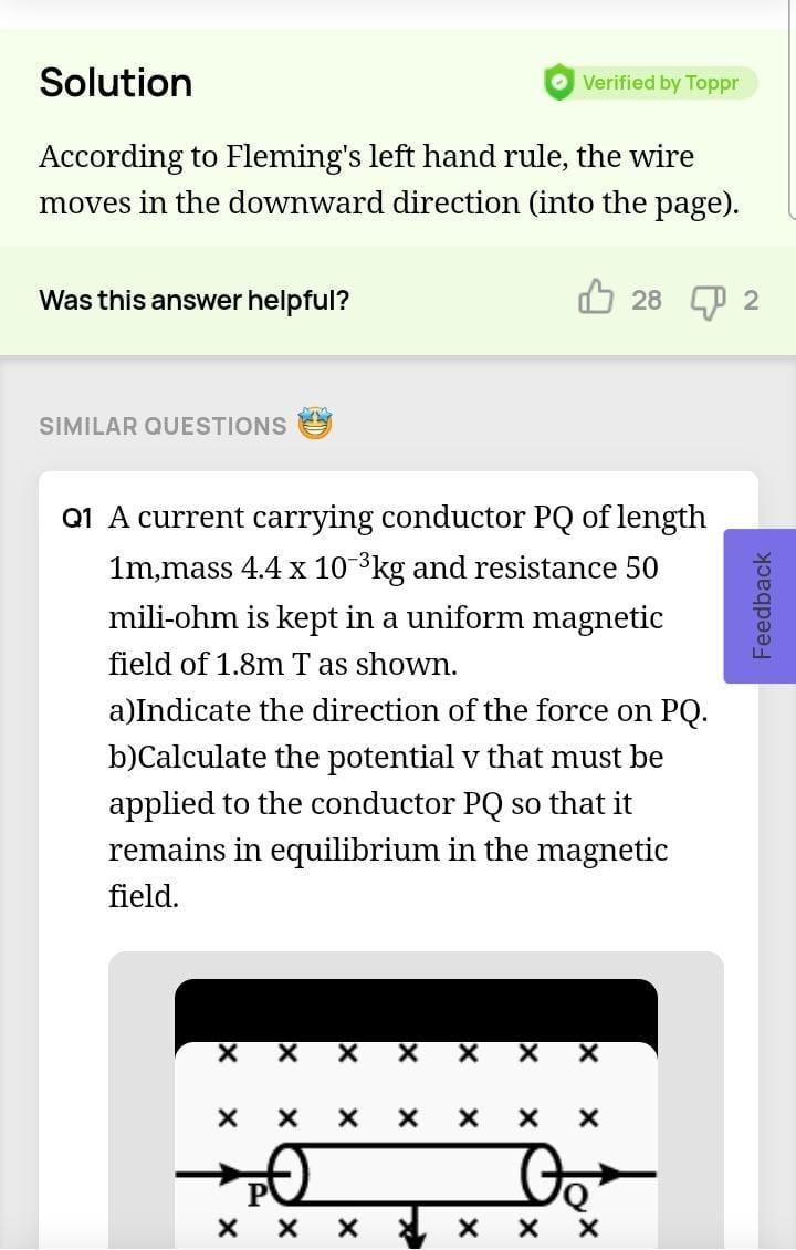 In what direction will each of the wires below move?-example-1