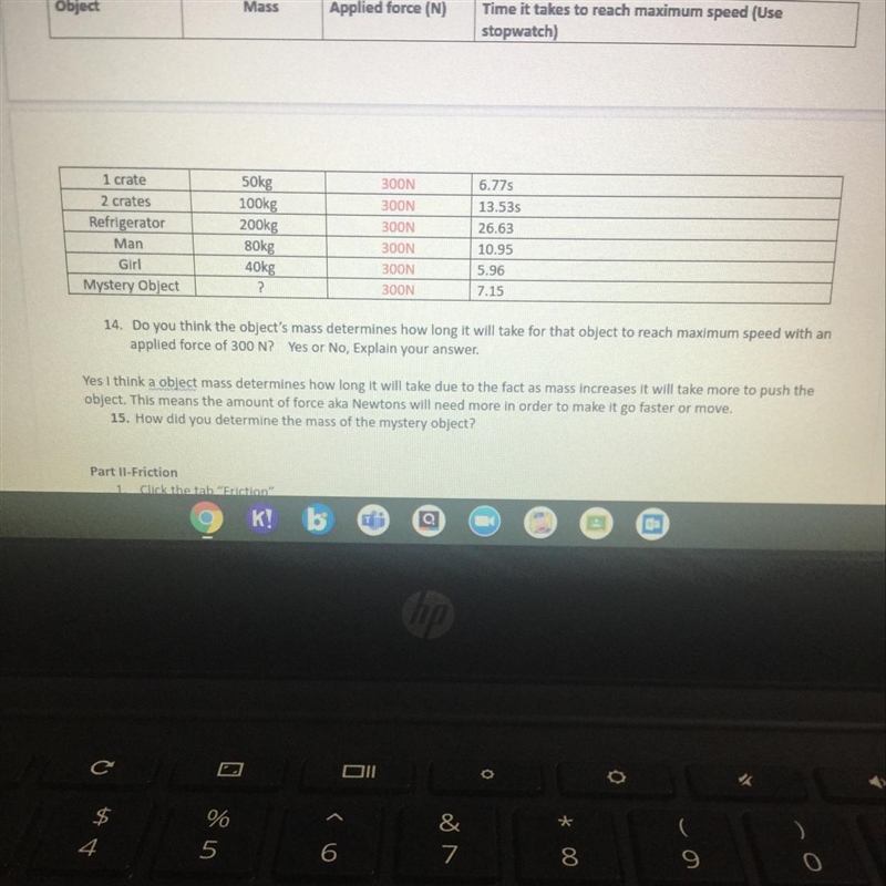 Can you help me determine the mass of the mystery object it’s #15The maximum speed-example-1