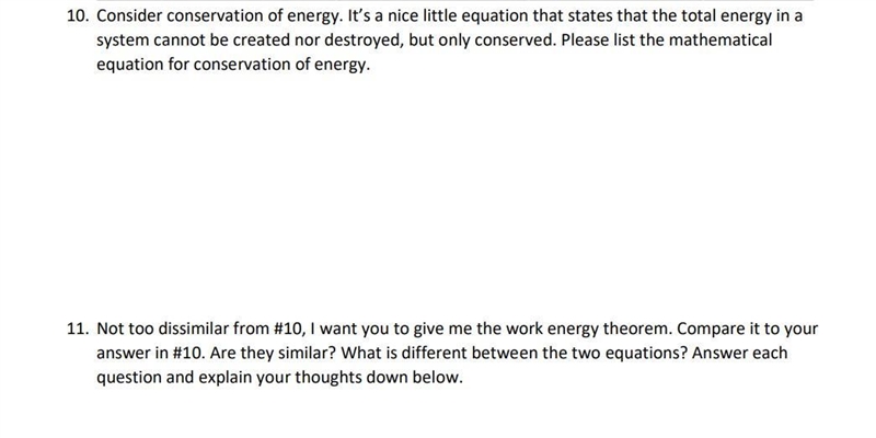 please help with problem 11. I already know that KE=PE but could use help answering-example-1