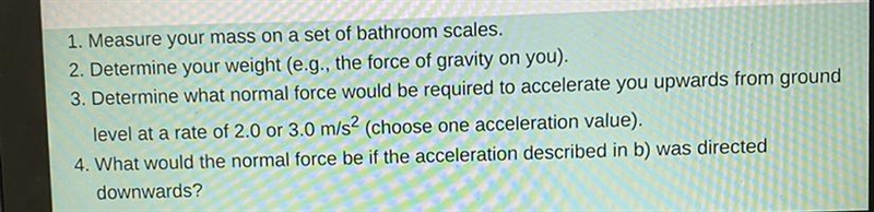 a) Determine what normal force would be required to accelerate a 100 pound person-example-1