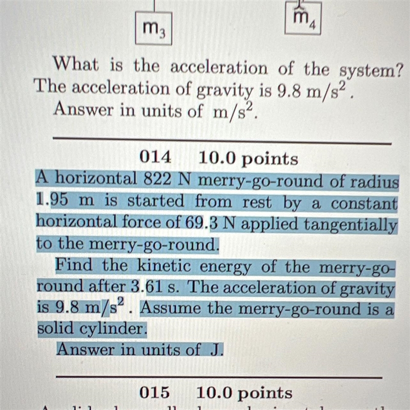 What is the Kinetic energy of the meet go round-example-1