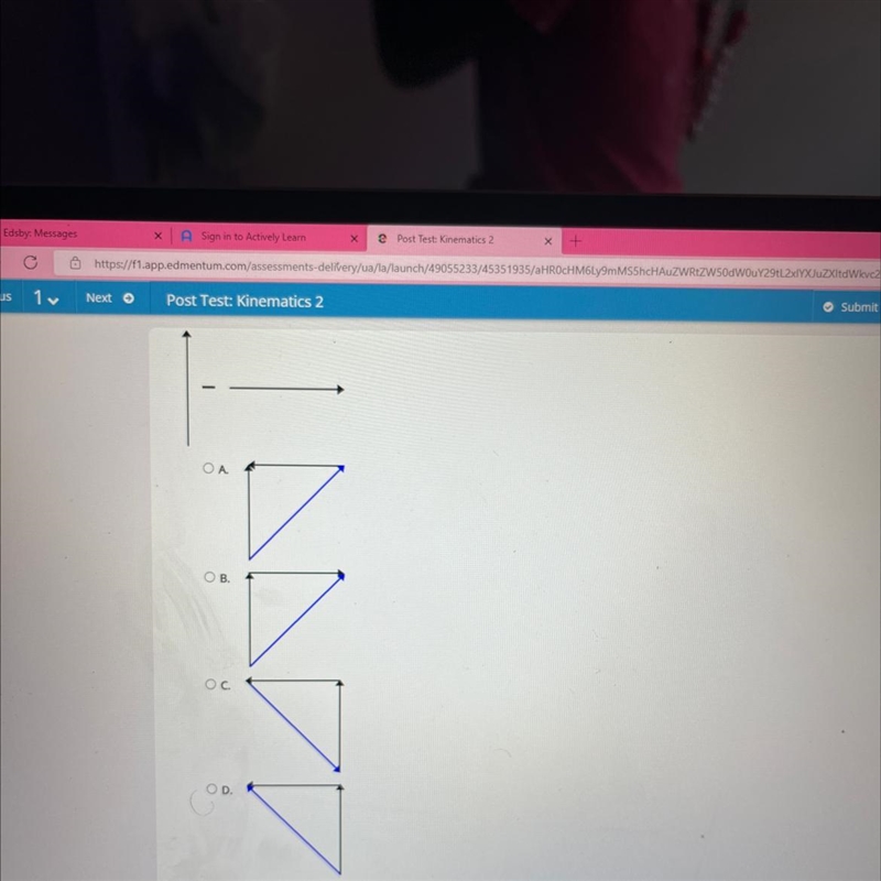 What is the resultant of the vectors shown?-example-1