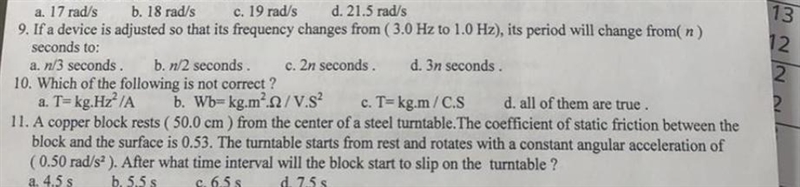 Can i do both question 9 and 10 with a short answer?-example-1