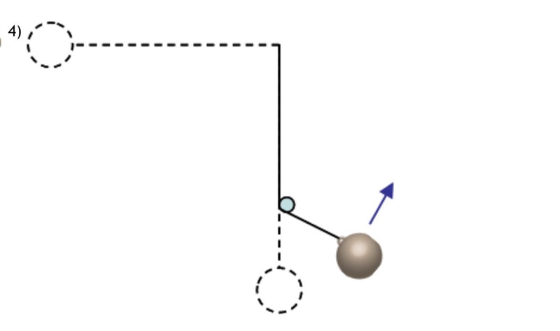 A mass M=7kg hangs on the end of a massless rope with L=2.11m long. The pendulum is-example-1