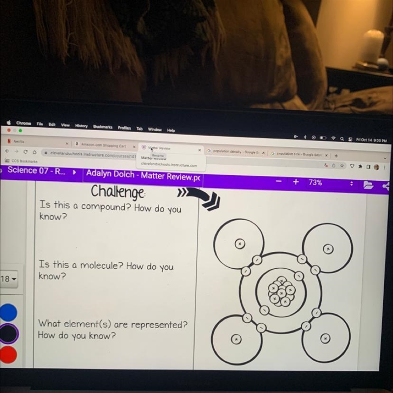 PICTURE BELOW!!!!!!! Challenge >>> Is this a compound? How do you know? Is-example-1