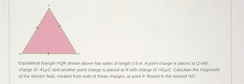 How would I answer this question by using this method:- finding E using E=KQ/r^2- plugging-example-1