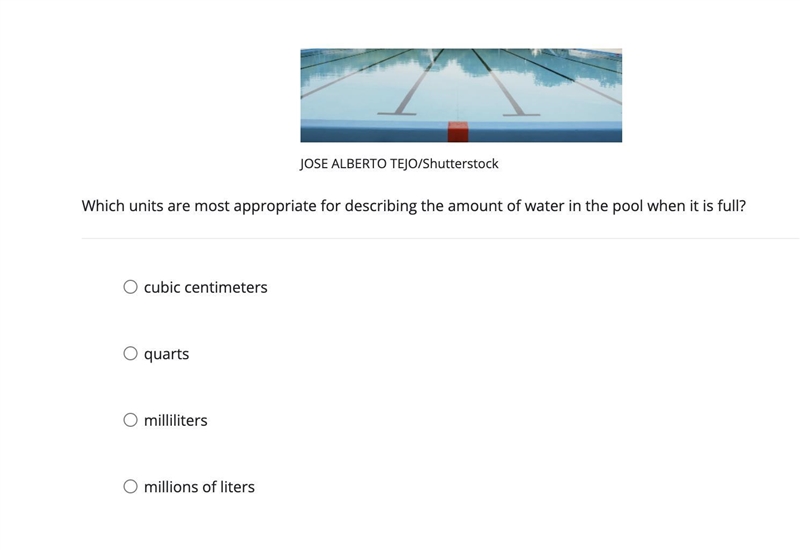 Examine the following image of an Olympic-sized swimming pool. An outdoor Olympic-example-2