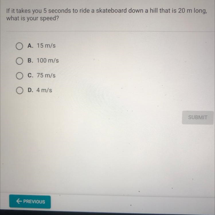 What is my speed for this?-example-1