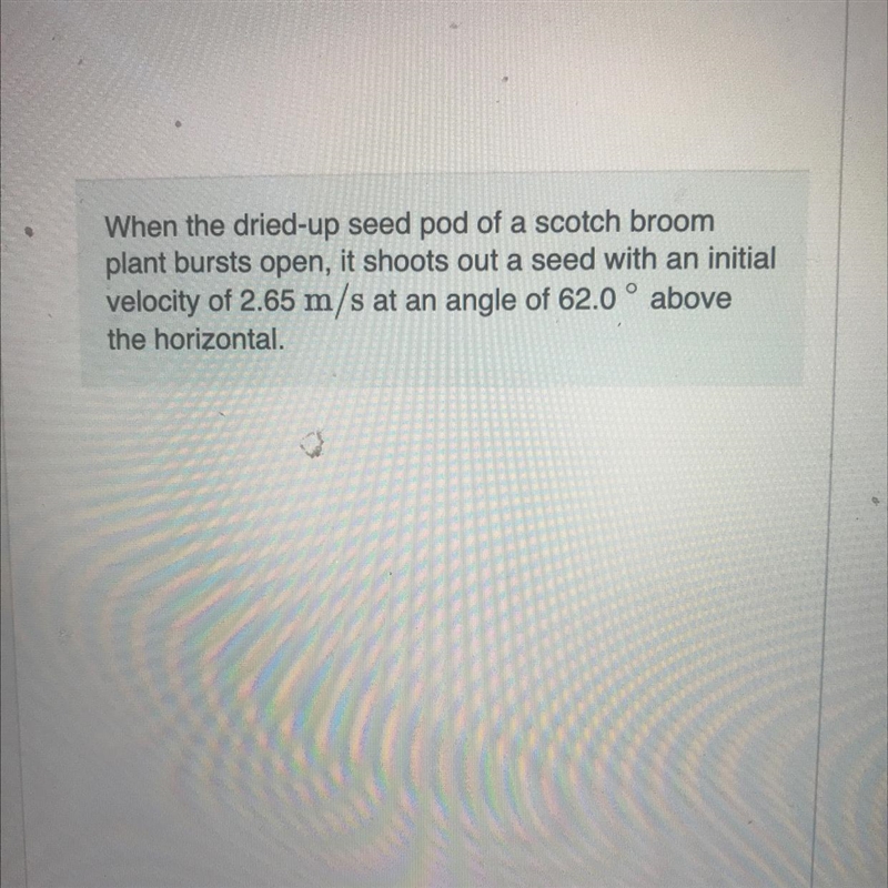 if the seed pod is 0.460M above the ground how long does it take for the seed to landwhat-example-1