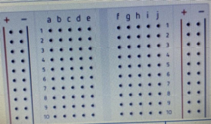 # 3. If a wire is connected to row 1, column a , and another to row 1, column c, are-example-1