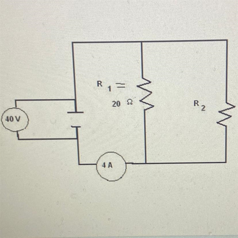 What is the value of R2 in this parallel circuit? (5 stars)-example-1