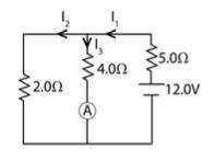 Assume that the ammeter in the figure below is removed and the current that flows-example-1