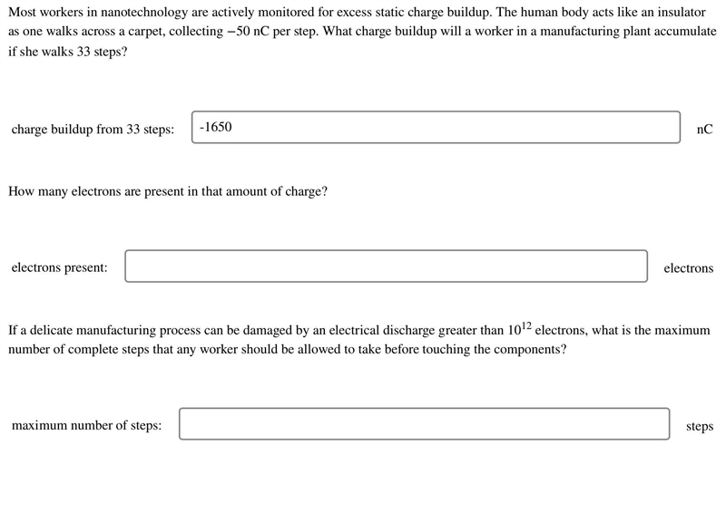 I got first part correct but dont know how to solve the other 2 problems-example-1