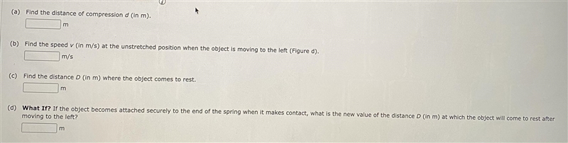 What is the answer for a,b,c and d?A 1.20-kg object slides to the right on a surface-example-3