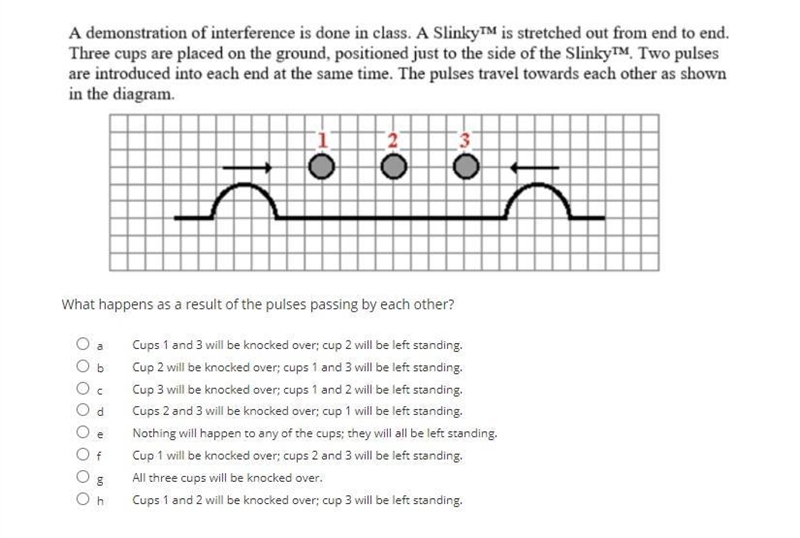 What happens as a result of the pulses passing by each other?-example-1