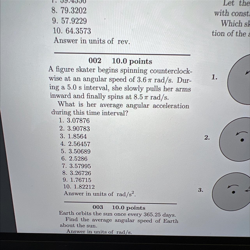 What is the average angular acceleration during this time interval.-example-1