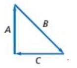 In the diagram below, if A's magnitude is 16 N and B's is 25 N, what is the magnitude-example-1