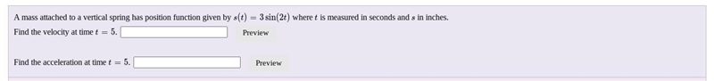 Find the velocity at a time?Find the acceleration at time ?-example-1