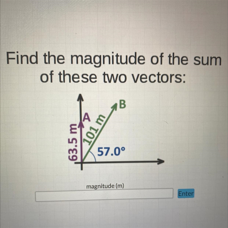 Find the magnitude of the sun of these two vectors-example-1