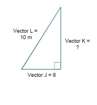 What is the magnitude of vector K?8 m16 m60 m136 m-example-1