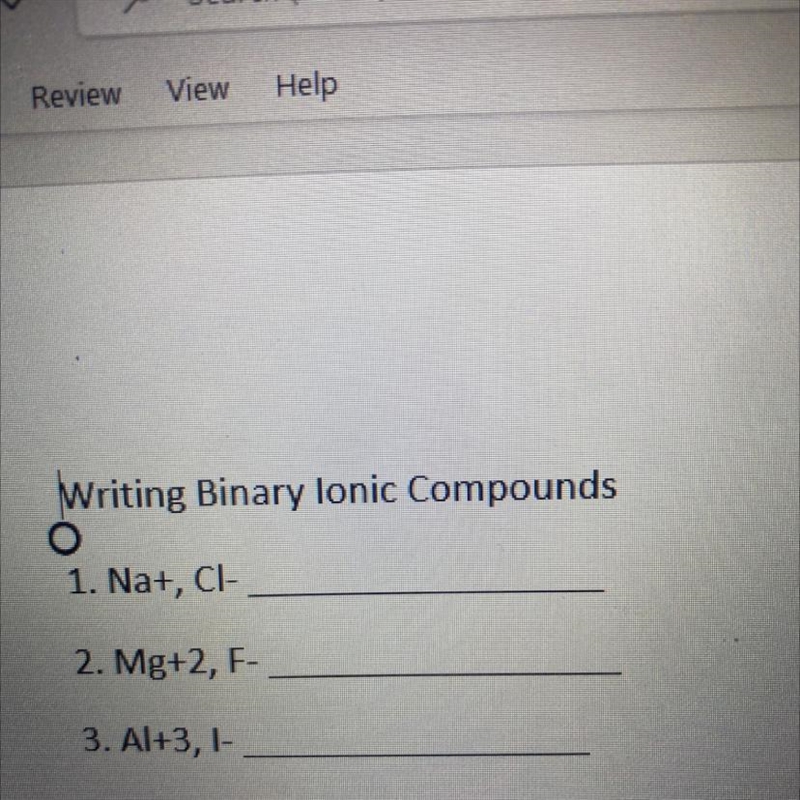 Please help me write binary ionic compound to number 1-example-1